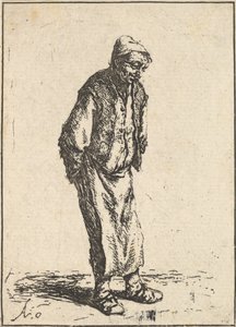 Bauer mit Händen hinter dem Rücken, 1610-85