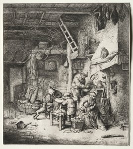 Die Familie von Adriaen van Ostade