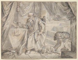 Studie für von Adriaen van de Venne