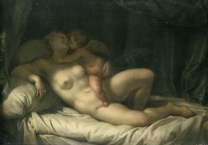 Amor küsst Venus
