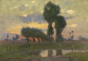 Abend auf der Ebene von Adrian Scott Stokes