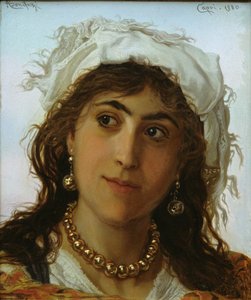 Ein Mädchen aus Capri, 1880