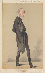 Vanity Fair: Männer des Tages, Nr. 42 Der Apostel des Fleisches, 1872