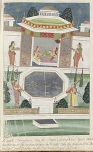 Die erste Königin des Mogulreichs Auxeng Zeeb von Adrianus Canter Visscher