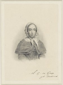 Porträt von Maria Geertruida de Goeje-Barbiers