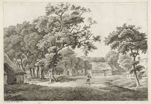Dorfszene von Adrianus Serné
