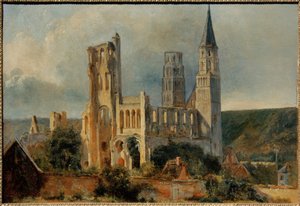 Ruinen der Abteikirche von Jumièges