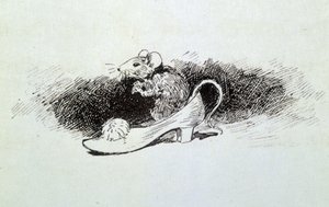 Aschenputtel - in „Die Märchen“ von Charles Perrault, Illustrationen von Adrien Marie von Adrien Emmanuel Marie