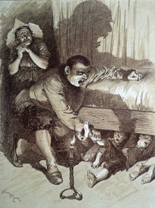 Der kleine Däumling - in „Les contes de fées“ von Charles Perrault, Illustrationen von Adrien Marie