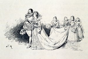 Riquet a la Houppe - in „Les contes de fées“ von Charles Perrault, Illustrationen von Adrien Marie