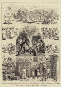 Der Afghanische Krieg, mit der Bombay-Division