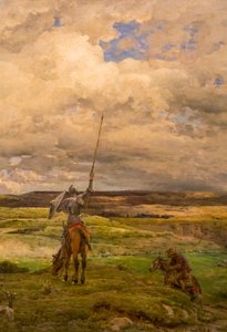 Don Quijote von dem französischen Künstler Adrien Demont von Adrien Louis Demont