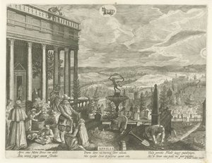 April von Egidius  Sadeler (II)
