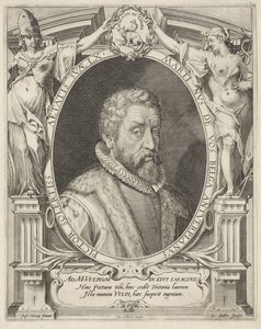 Porträt von Maerten de Vos im Alter von 60 Jahren von Egidius  Sadeler (II)