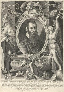 Porträt von Pieter Brueghel dem Jüngeren von Egidius  Sadeler (II)