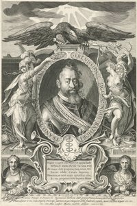 Porträt von Sigismund Báthory, Fürst von Siebenbürgen von Egidius  Sadeler (II)