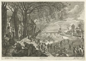 Winter von Egidius  Sadeler (II)
