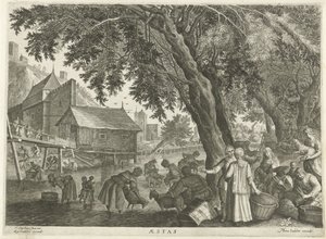 Sommer. Die vier Jahreszeiten (Serientitel) von Egidius  Sadeler (II)