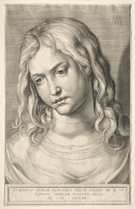 Weiblicher Kopf von Aegidius Sadeler or Saedeler