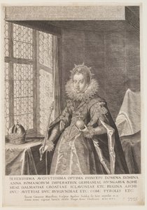 Anna, Ehefrau von Kaiser Matthias von Aegidius Sadeler II