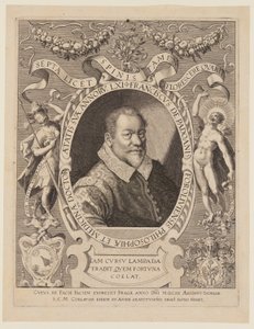 Franciscus de Padoanis Foroliviensis (Francesco da Forlì) von Aegidius Sadeler II