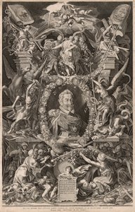 Porträt von Kaiser Matthias von Aegidius Sadeler II