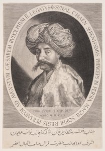 Synal Chaen (Zeynal Khan Shamlu), persischer Botschafter in Prag