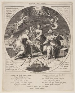 Die drei Schicksalsgöttinnen von Aegidius Sadeler II