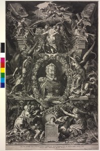 Heiliger Römischer Kaiser Matthias I von Aegidius Sadeler or Saedeler