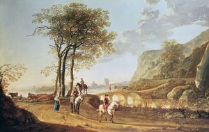Weitläufige Flusslandschaft von Aelbert Cuyp