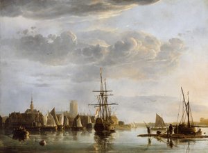Ansicht von Dordrecht, ca. 1652-53 von Aelbert Cuyp