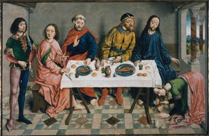 Christus im Haus des Simon, des Pharisäers, ca. 1490