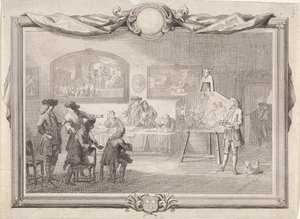 Gilde des Heiligen Lukas in Dordrecht, 1736