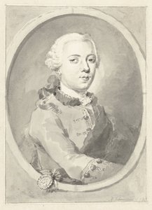 Porträt von Wilhelm V., Prinz von Oranien-Nassau, nach rechts, im Oval
