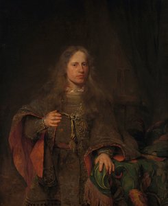 Porträt von Ernest de Beveren, Herr von West-IJsselmonde und De Lindt von Aert de Gelder (signed by artist)