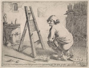 Der scheißende Künstler von Aert van Waes