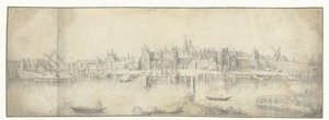 Ansicht von Gouda von Aert van Waes