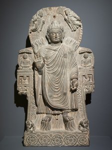 Buddha mit dem Großen Wunder von Afghan School