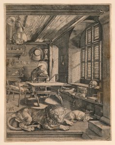 Heiliger Hieronymus in seinem Studierzimmer von After Albrecht Dürer