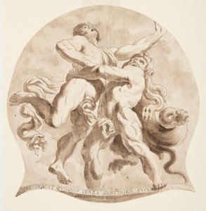 Herkules und Antäus