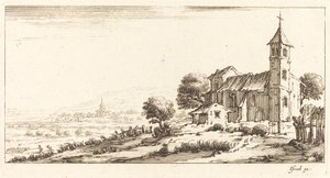 Dorfkirche von After Jacques Callot