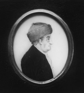 Plakettenporträt von Benjamin Franklin, 1776-1883 von After Jean Baptiste Nini