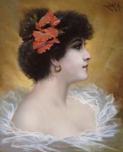 Eine schöne Dame
