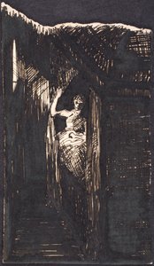 Frau in einer Alkove von Agnes Slott Møller