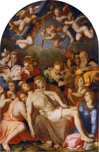 Die Kreuzabnahme Christi von Agnolo Bronzino