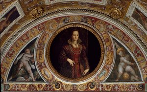 Porträt von Eleonore de Toledo von Agnolo (after) Bronzino