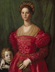 Eine junge Frau und ihr kleiner Junge, ca. 1540