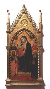 Madonna del Latte mit Heiligen