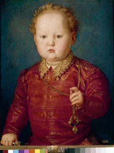 Porträt von Garcia de Medici als Kind