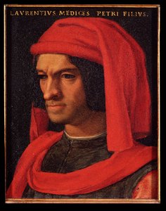 Porträt von Lorenzo il Magnifico